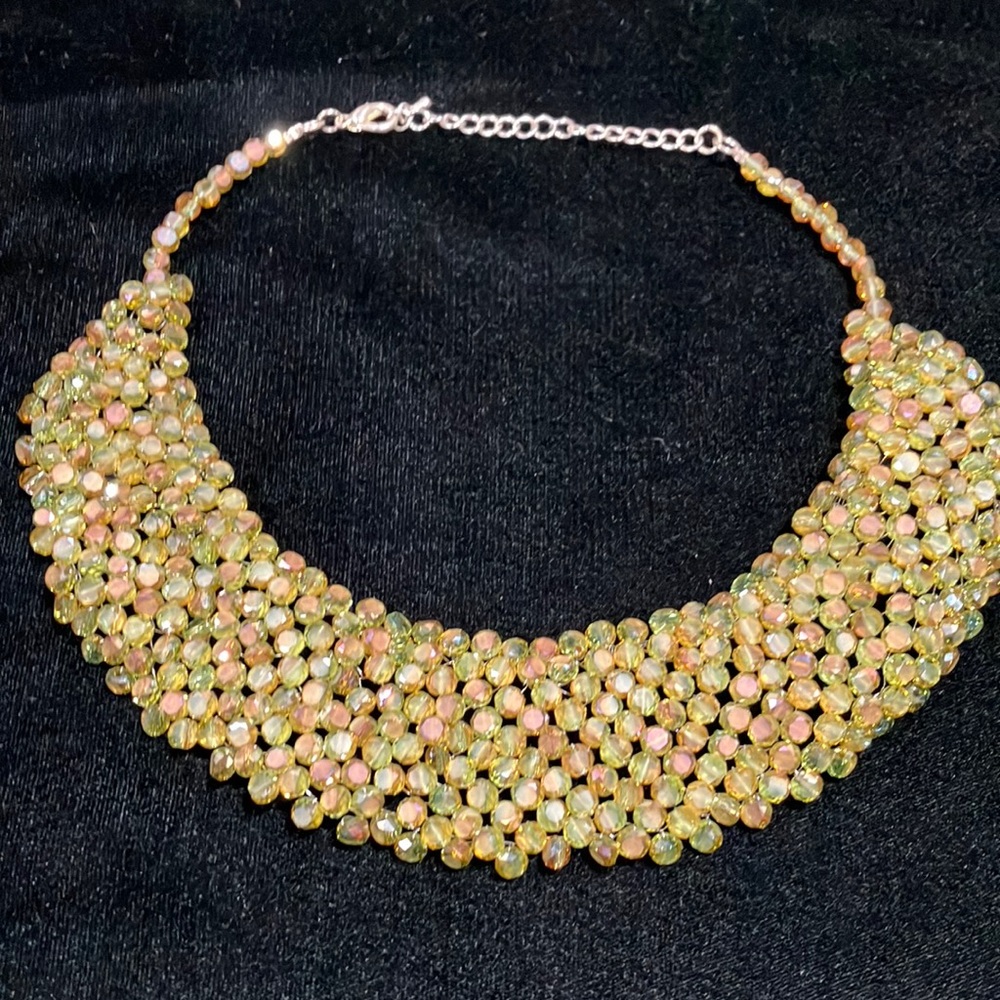 Green Collar Necklace- G12
